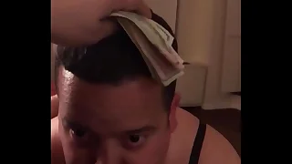 Mistress Cordellia sucked apart from her slutty sissy lackey